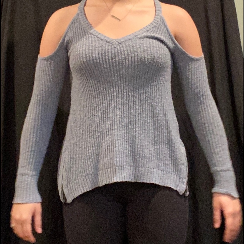 Off the shoulder sweater